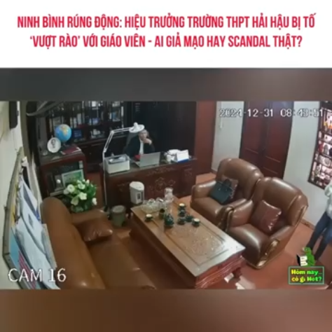 Clip vụ Thầy hiệu trưởng ở Hải Hậu Ninh Bình (Nam Định cũ)